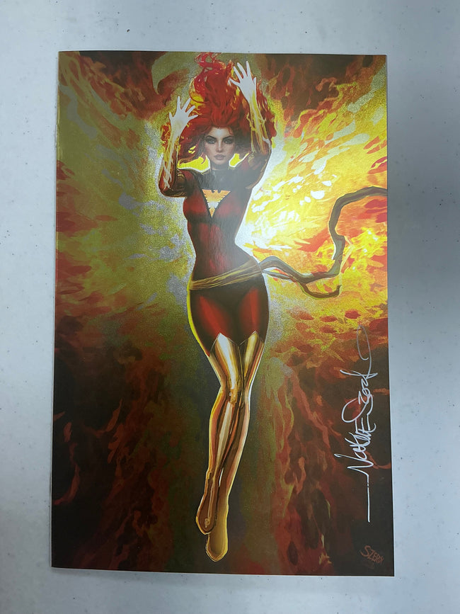 [Signed by Nathan Szerdy] [FOIL] PHOENIX #4 NATHAN SZERDY VIRGIN EXCLUSIVE NYCC 2024 VAR [IN STOCK] Hover Image