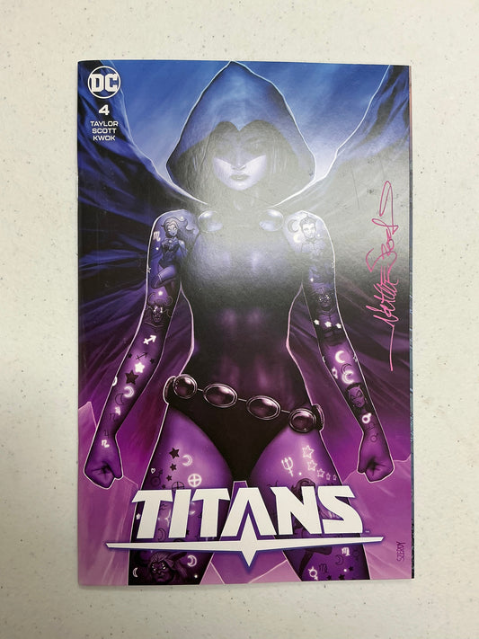 [Signed by Nathan Szerdy] TITANS #4 NATHAN SZERDY (616) EXCLUSIVE VAR [IN STOCK] - Collectors World Toys