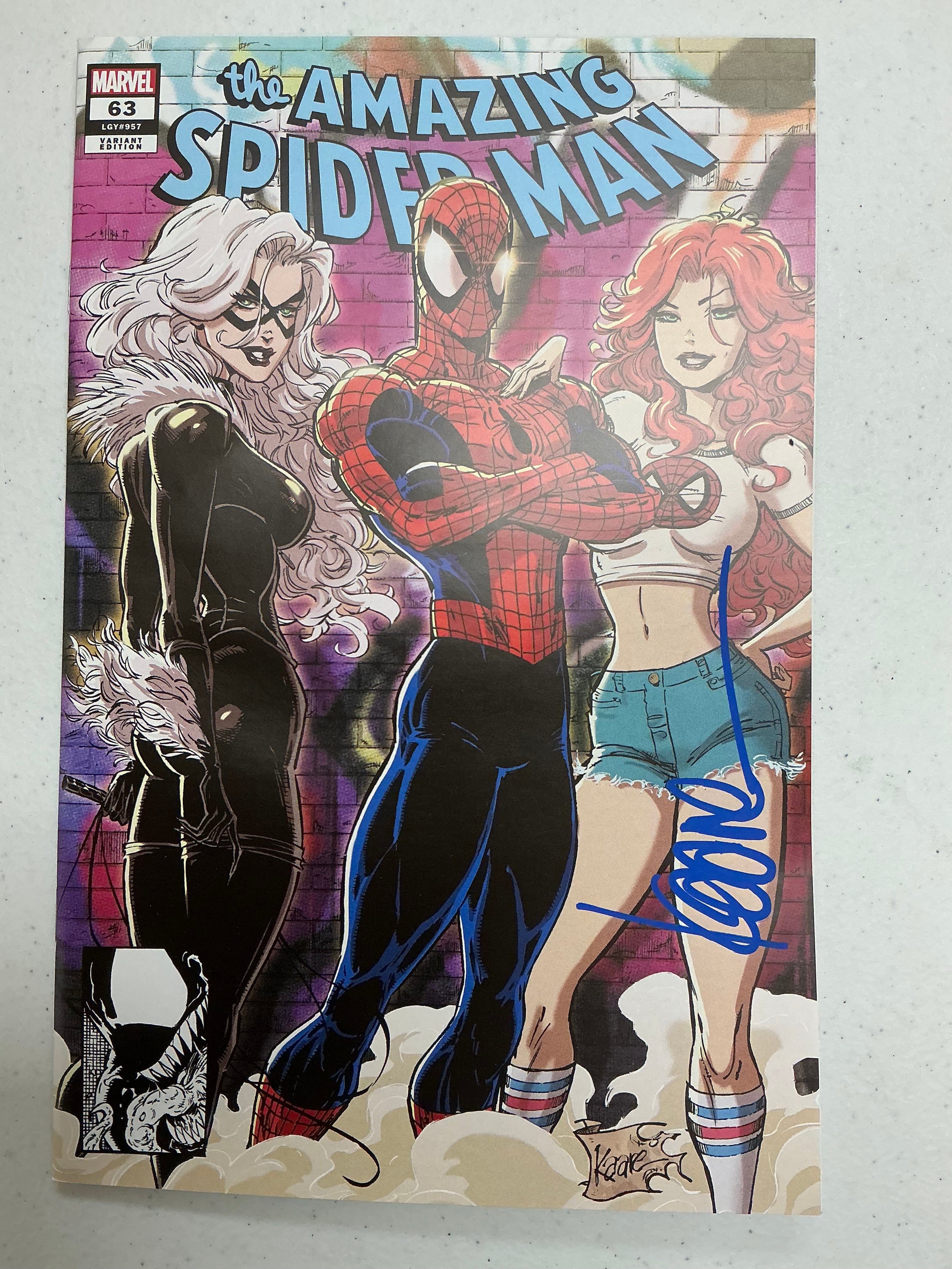 [Signed by Kaare Andrews] Amazing Spider-Man #63 Unknown Comics Kaare Andrews Exclusive Var [IN STOCK] - Collectors World Toys Main image