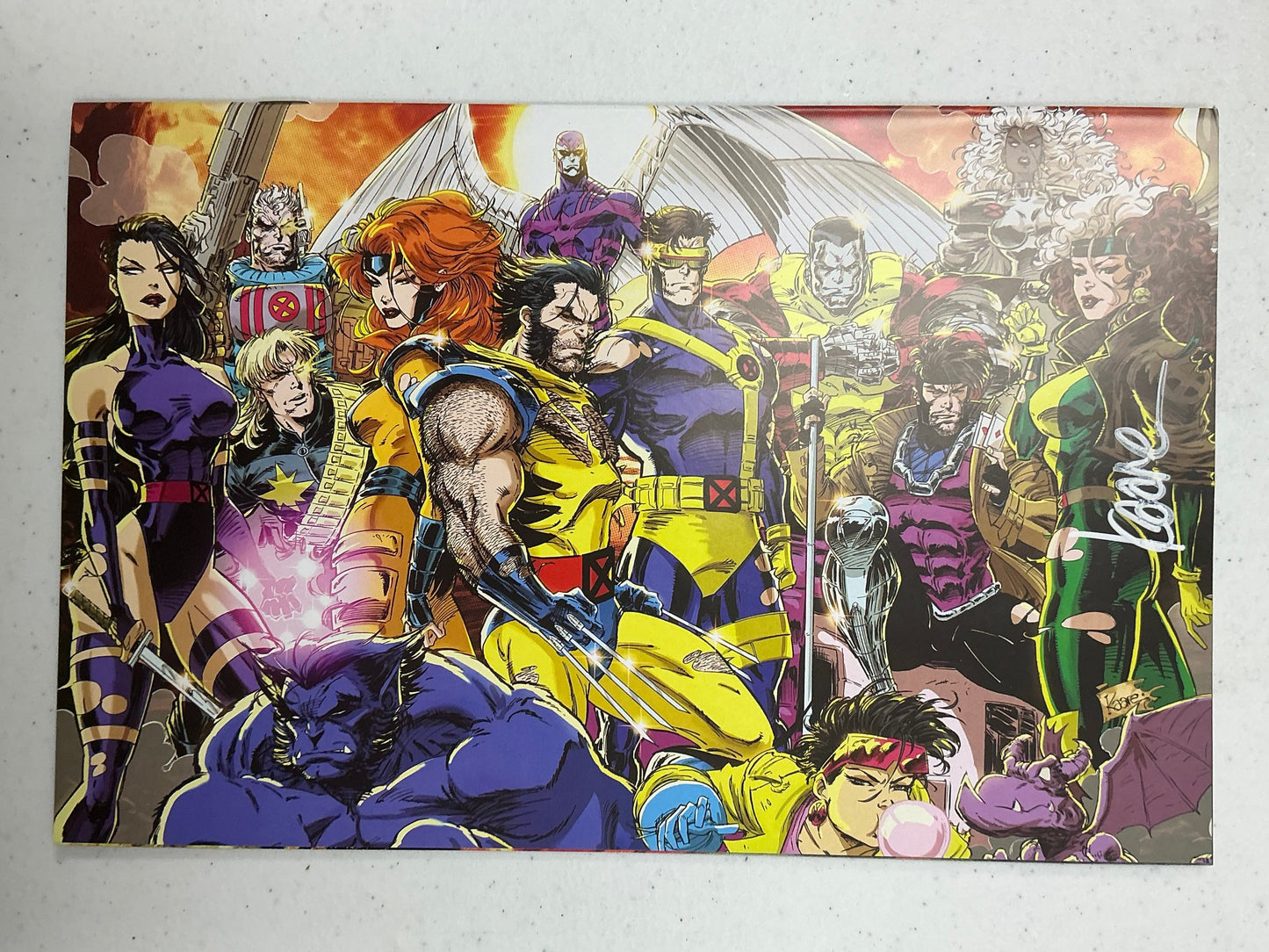 [Signed by Kaare Andrews] RISE OF THE POWERS OF X #4 UNKNOWN COMICS KAARE ANDREWS EXCLUSIVE VIRGIN C2E2 VAR [FHX] [IN STOCK] - Collectors World Toys