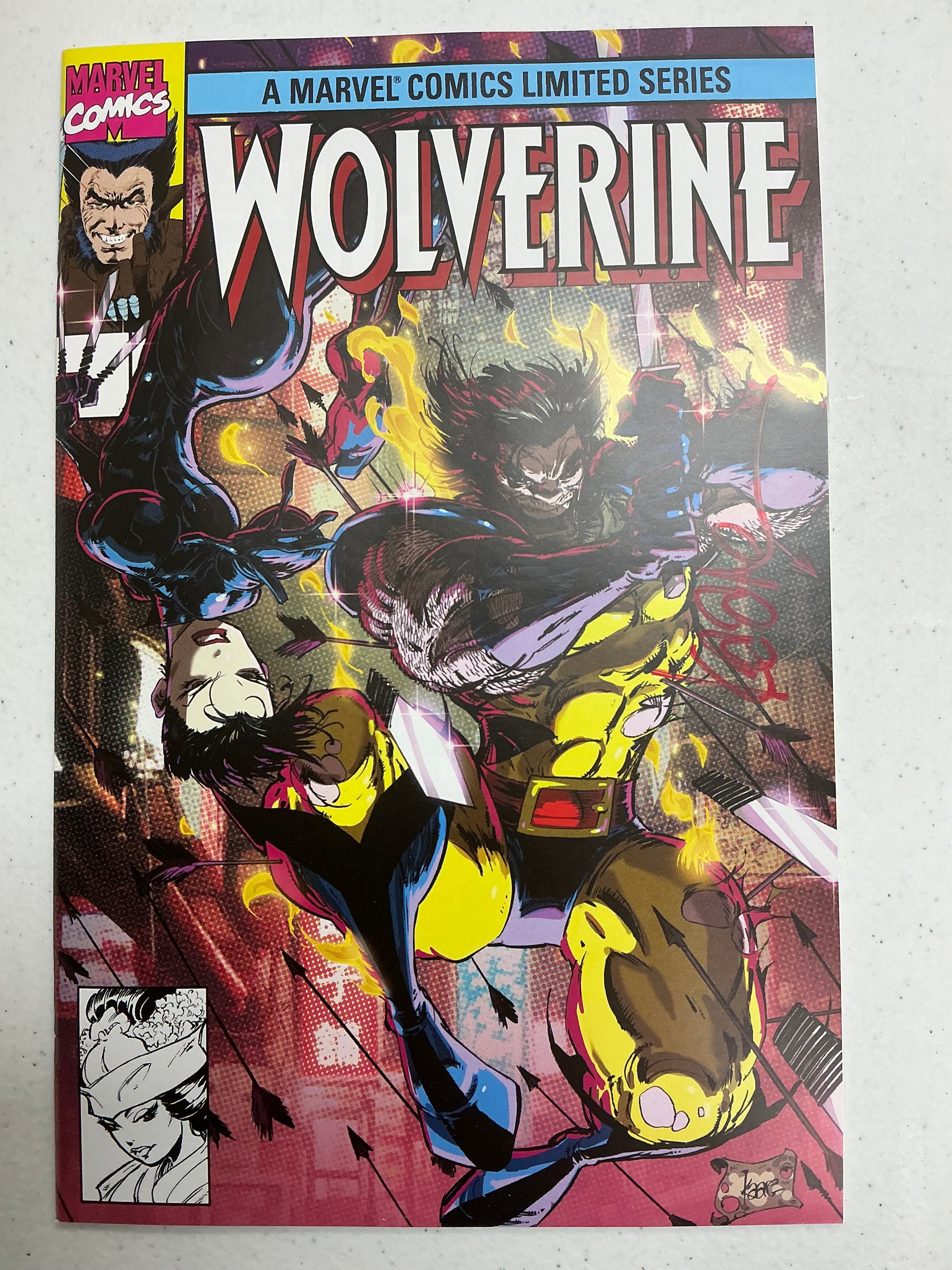 [Signed by Kaare Andrews] WOLVERINE BY CLAREMONT & MILLER #1 FACSIMILE EDITION [NEW PRINTING] UNKNOWN COMICS KAARE ANDREWS EXCLUSIVE VAR [IN STOCK] - Collectors World Toys Main image