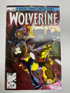 [Signed by Kaare Andrews] [FOIL] WOLVERINE BY CLAREMONT & MILLER #1 FACSIMILE EDITION [NEW PRINTING] UNKNOWN COMICS KAARE ANDREWS EXCLUSIVE MEGACON VAR [IN STOCK] - Collectors World Toys