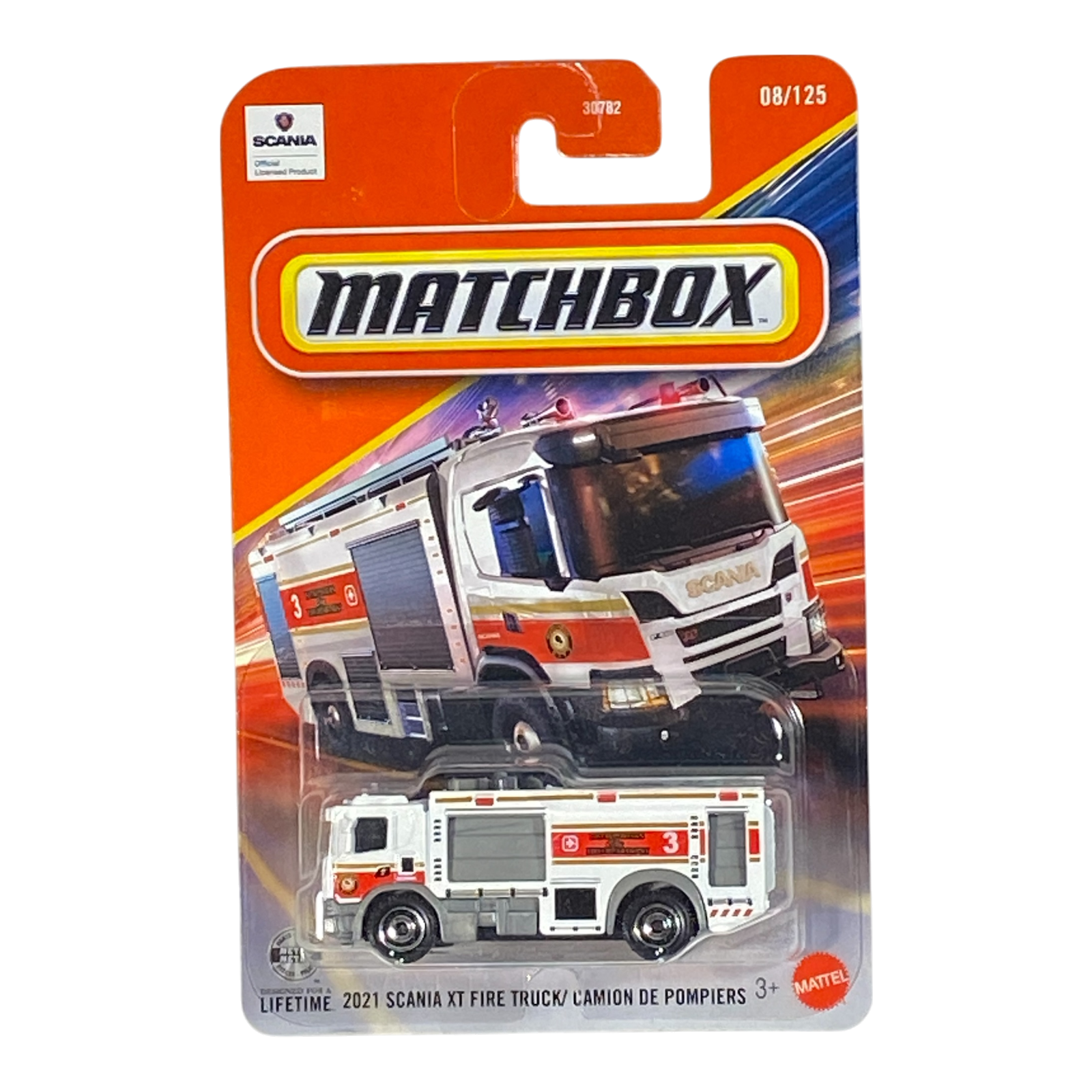 Matchbox 2021 Scania XT Fire Truck | Matchbox Series 08/125