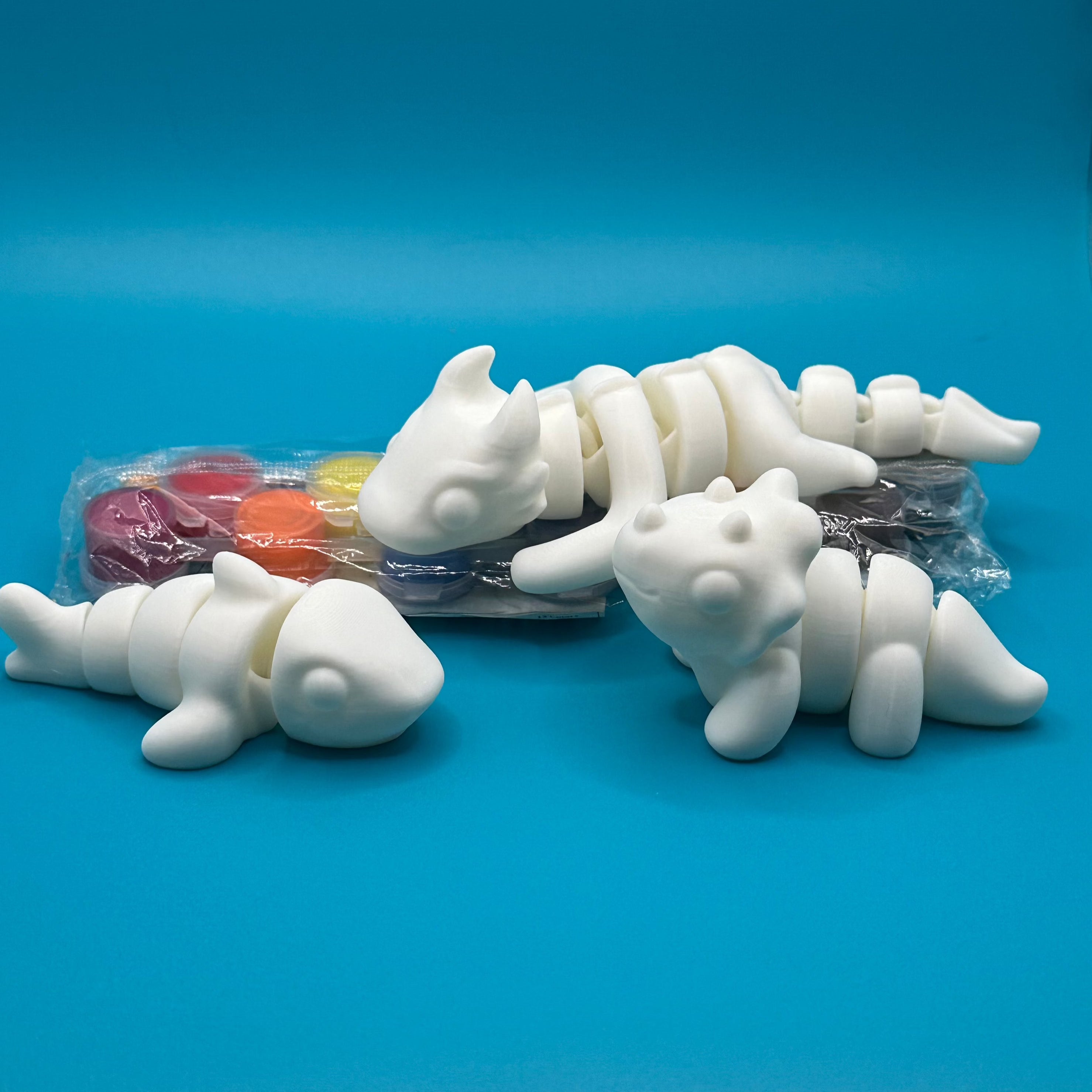 3D Printed Animal Painting Kit Main image