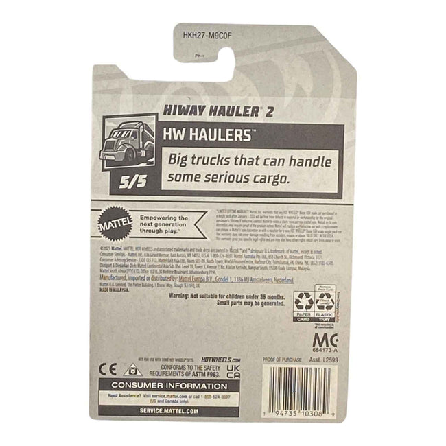 Hot Wheels Hiway Hauler 2 - Haulers Series 5/5 Main Image