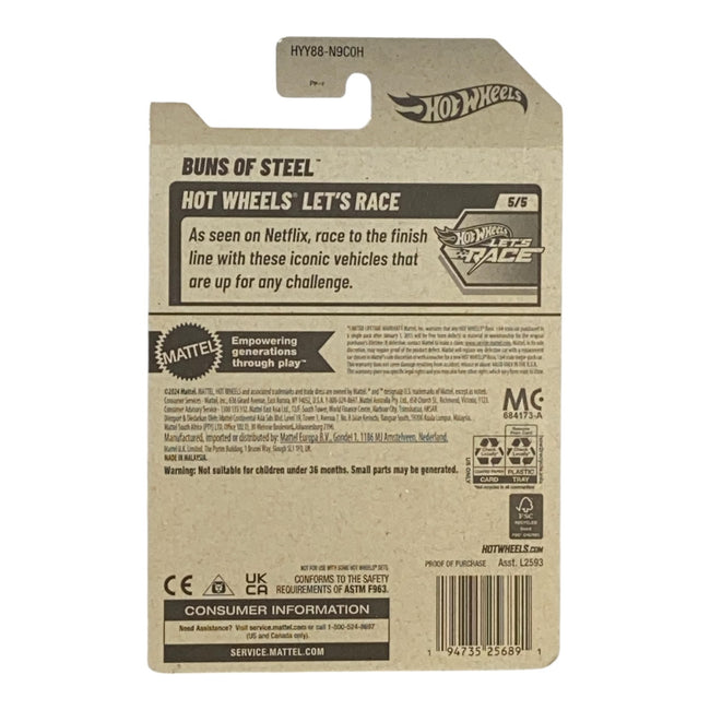 Hot Wheels Buns of Steels - Let's Race Series 5/5 Main Image