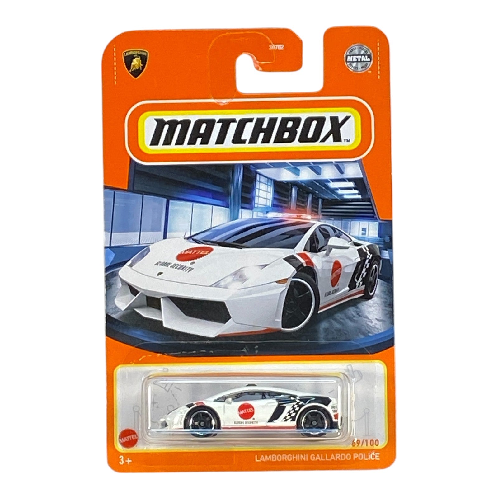 Matchbox Lamborghini Gallardo Police - Matchbox Series 69/100 -