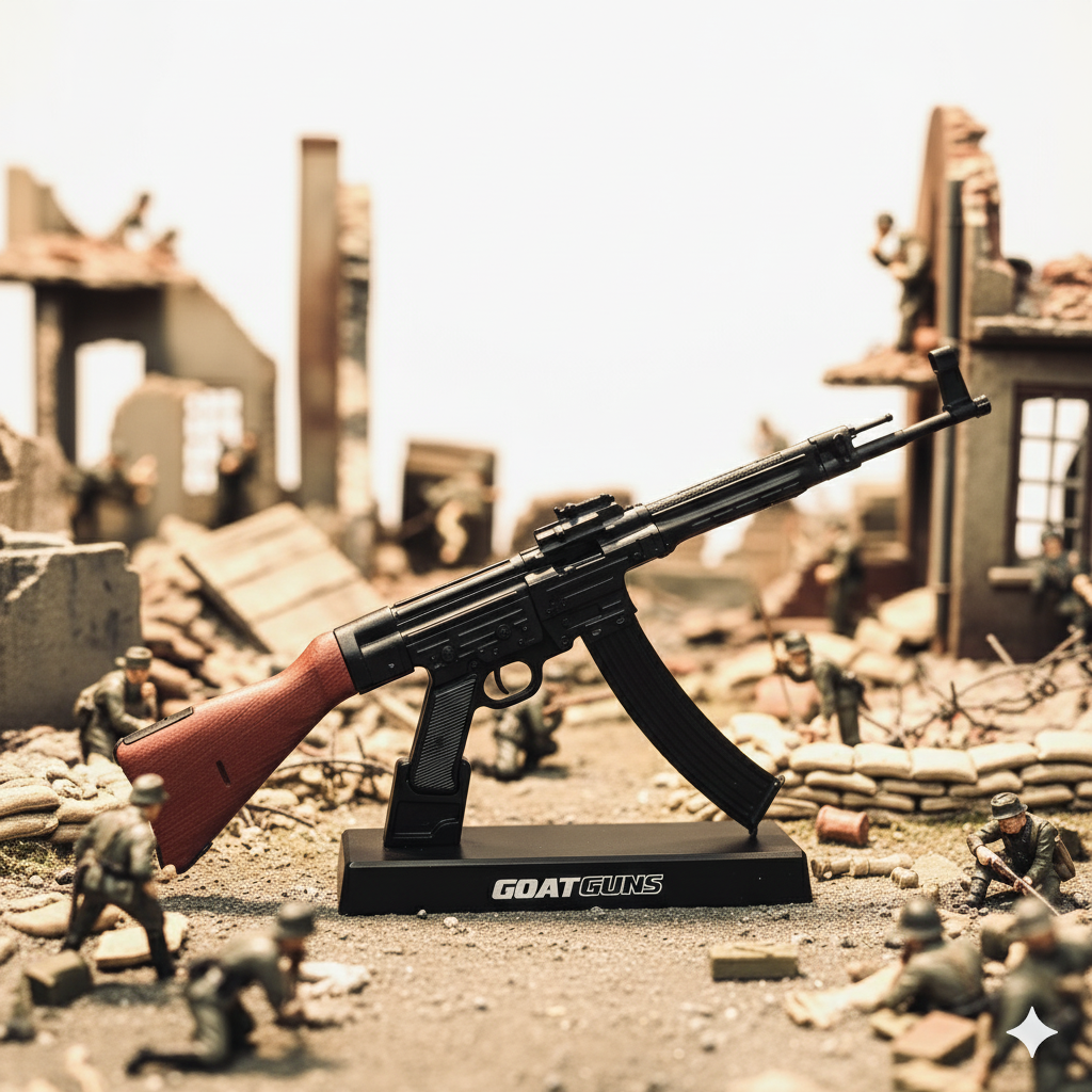 Miniature WW2 STG44 model Black