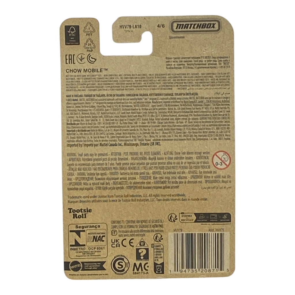 Matchbox Chow Mobile - Charms - Sweet Rides Series 5/6 -