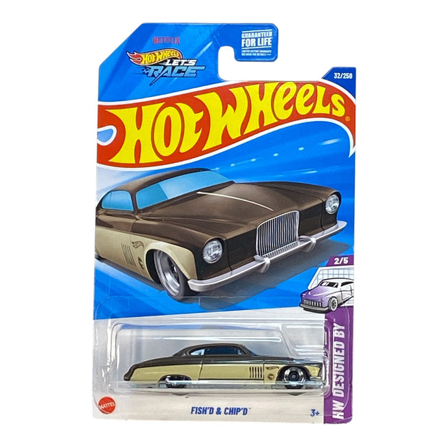 Hot Wheels Fish'd & Chip'd - Treasure Hunt - HW Designed By Series 2/5 - Hover Image
