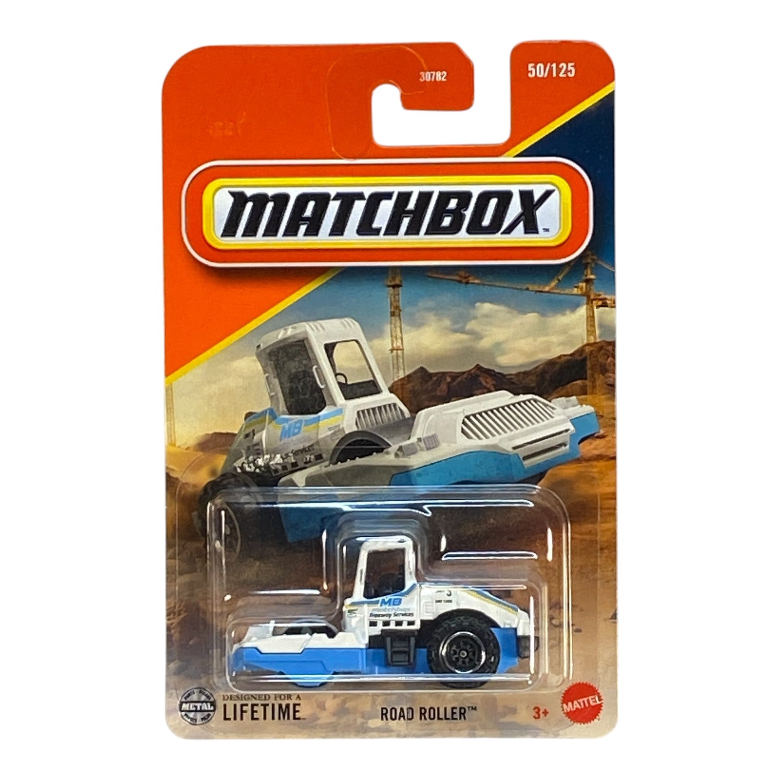 Matchbox Road Roller - 2025 Matchbox Series 50/125 Main image