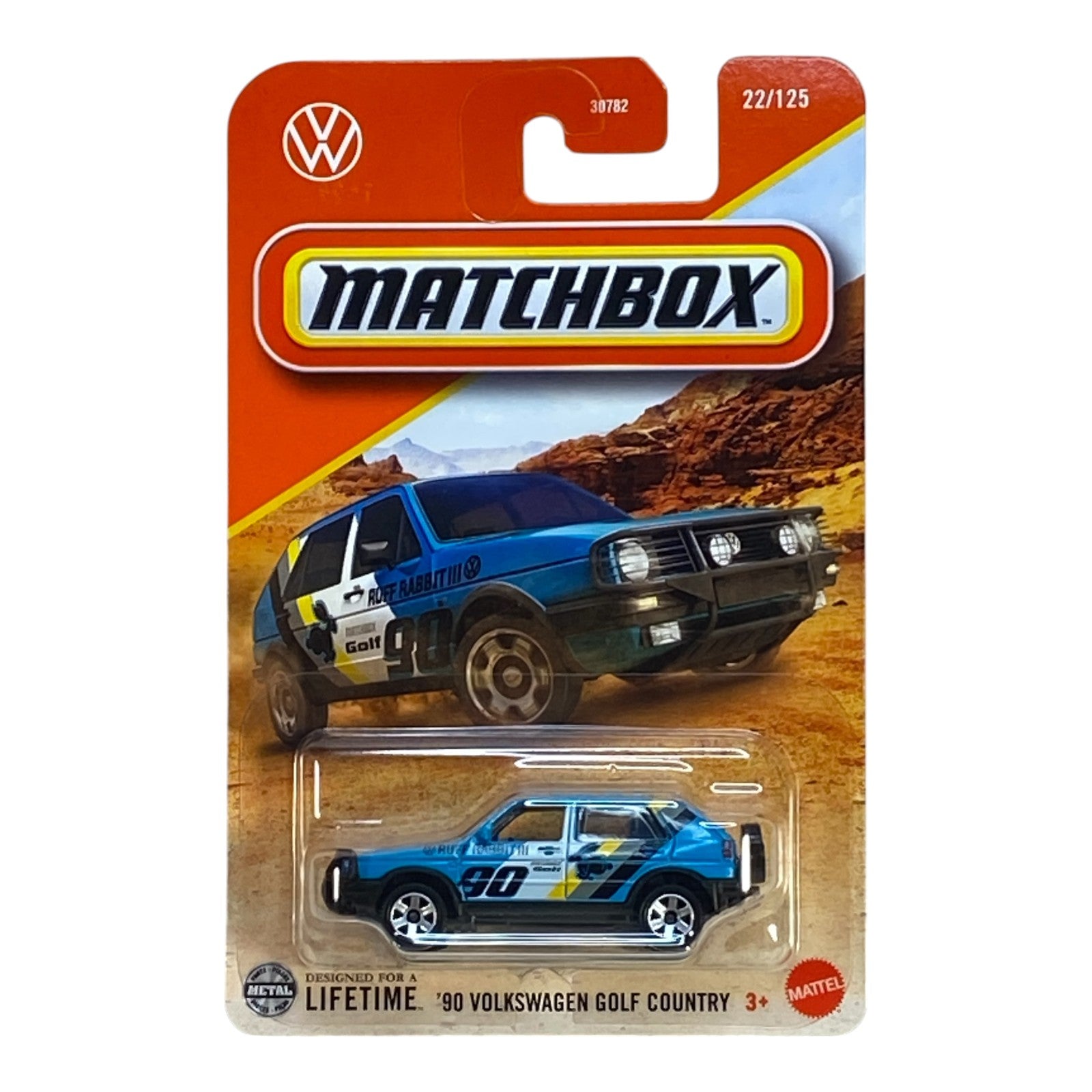 Matchbox '90 Volkswagen Golf Country - 2025 Matchbox Series 22/125 Main image