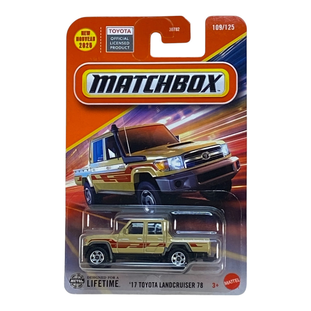 Matchbox '17 Toyota Landcruiser 78 - 2025 Matchbox Series 109/125 -