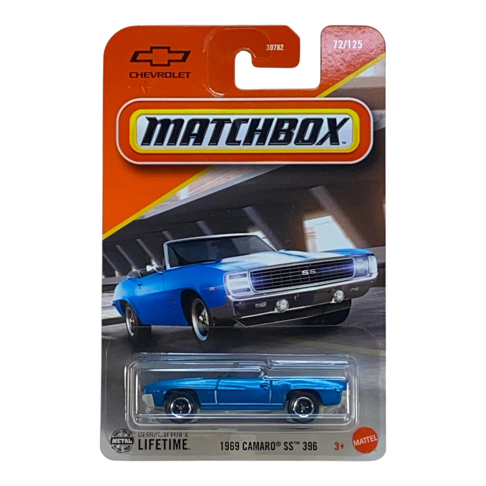 Matchbox 1969 Camaro SS 396 - 2025 Matchbox Series 72/125 Main image
