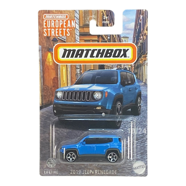 Matchbox 2019 Jeep Renegade - European Streets Series 10/24 - Hover Image