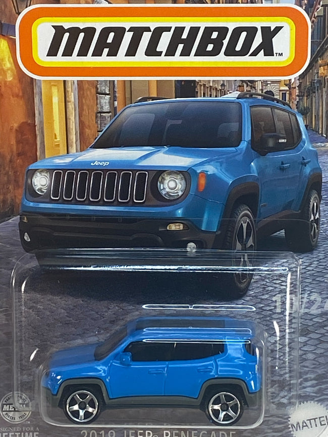 Matchbox 2019 Jeep Renegade - European Streets Series 10/24 Main Image