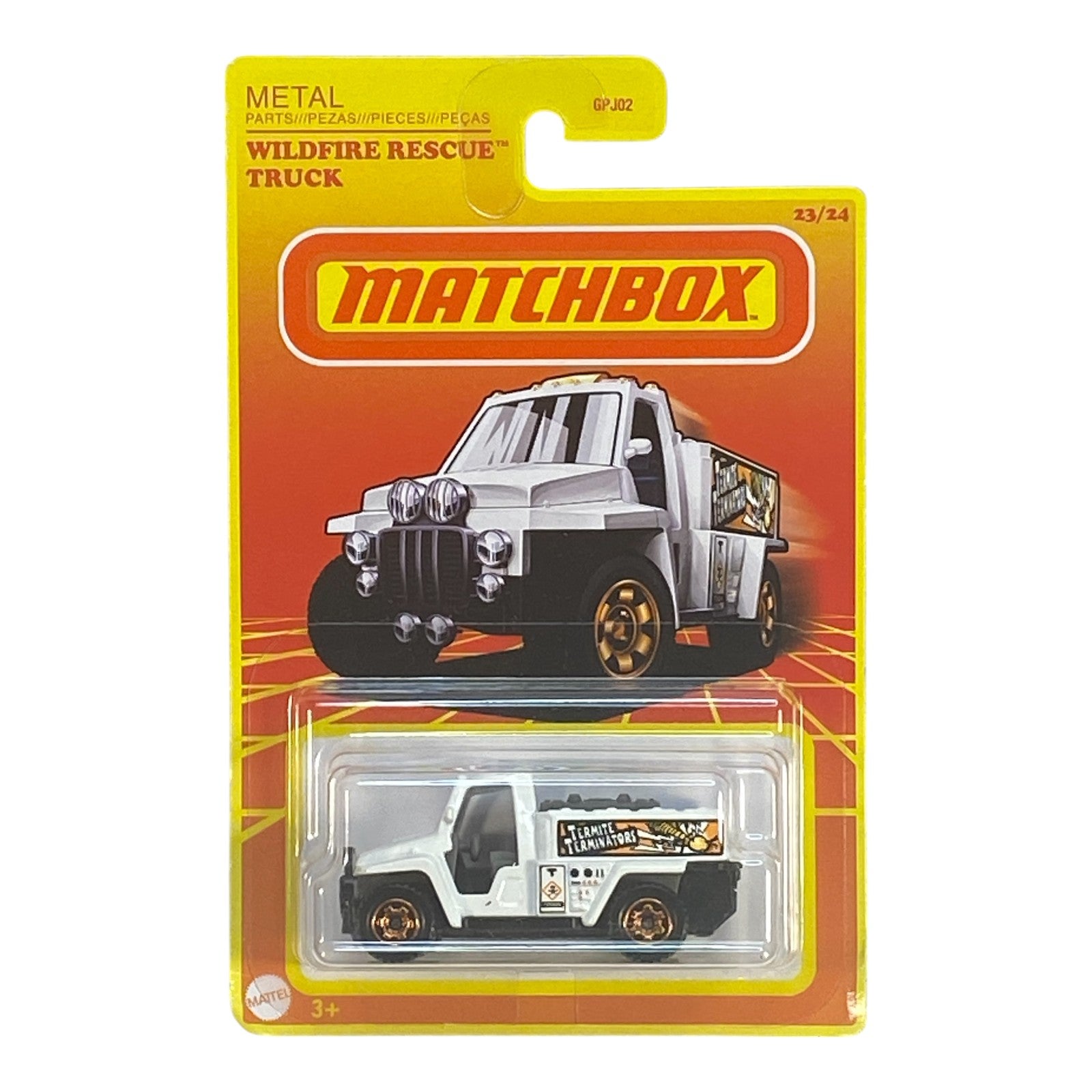 Matchbox Wildfire Rescue Truck - Target Reto Series 23/24 Main image