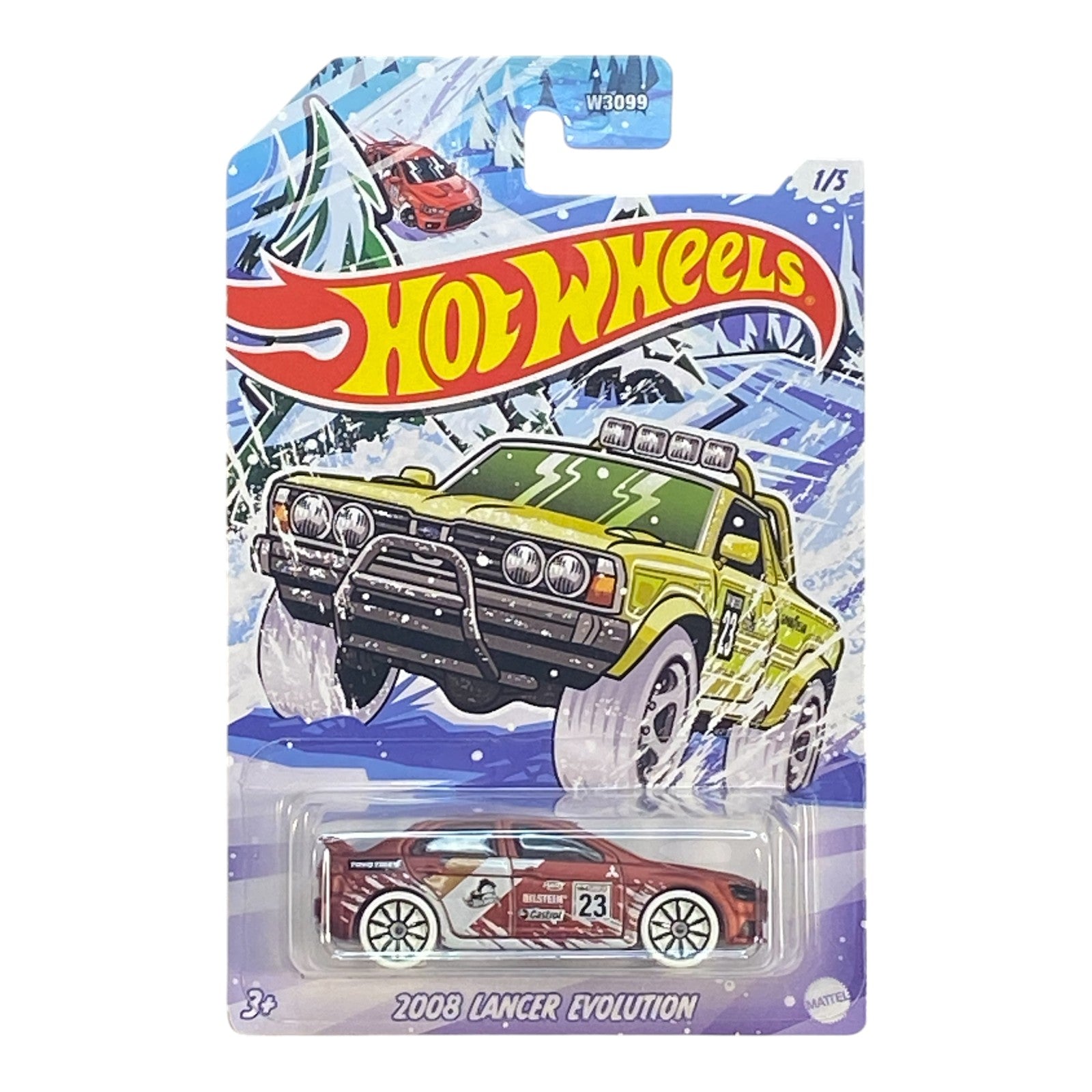 Hot Wheels 2008 Lancer Evolution - Winter Series 1/5 -