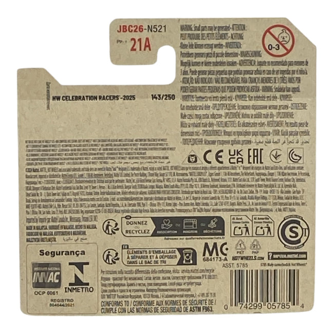 Hot Wheels Birthday Burner - Celebration Racers Series 5/10 (Short Card) Main Image