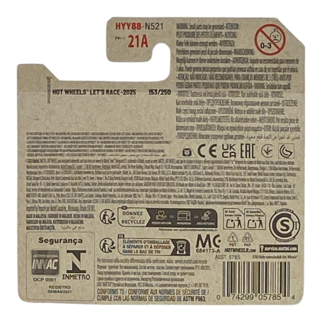 Hot Wheels Buns of Steels - Let's Race Series 5/5 - Short Card Main Image