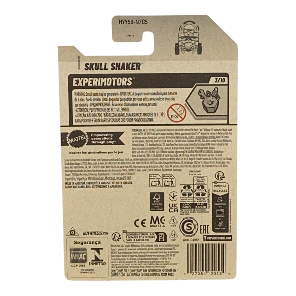 Hot Wheels Skull Shaker - Experimotors Series 3/10 -