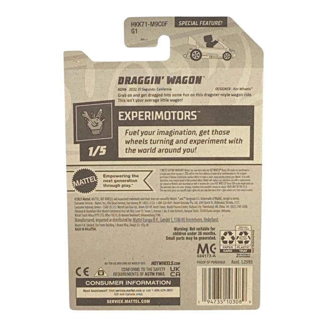 Hot Wheels Draggin' Wagon - Experimotors Series 1/5 Main Image