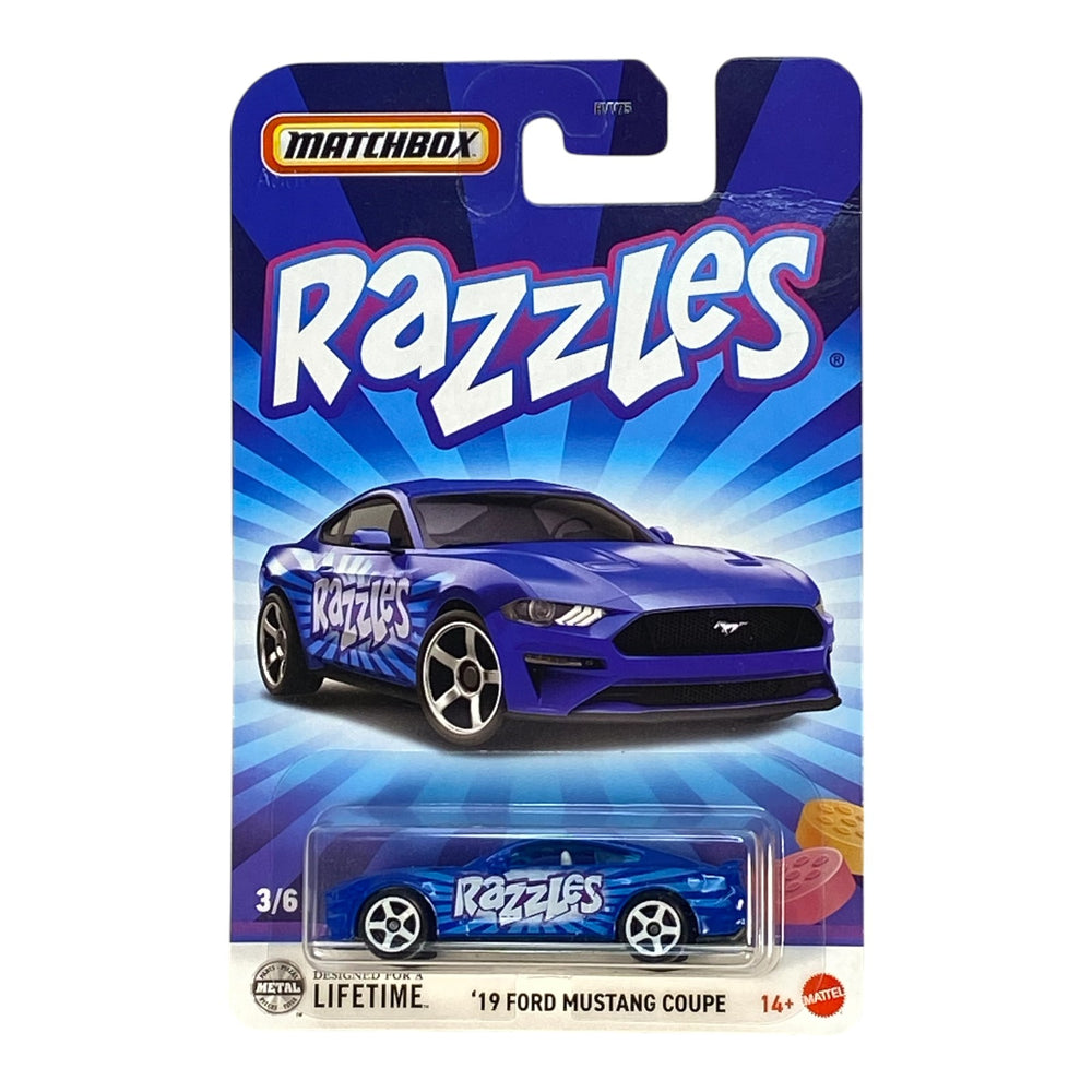 Matchbox '19 Ford Mustang Coupe - Razzles - Matchbox Series 3/6 -