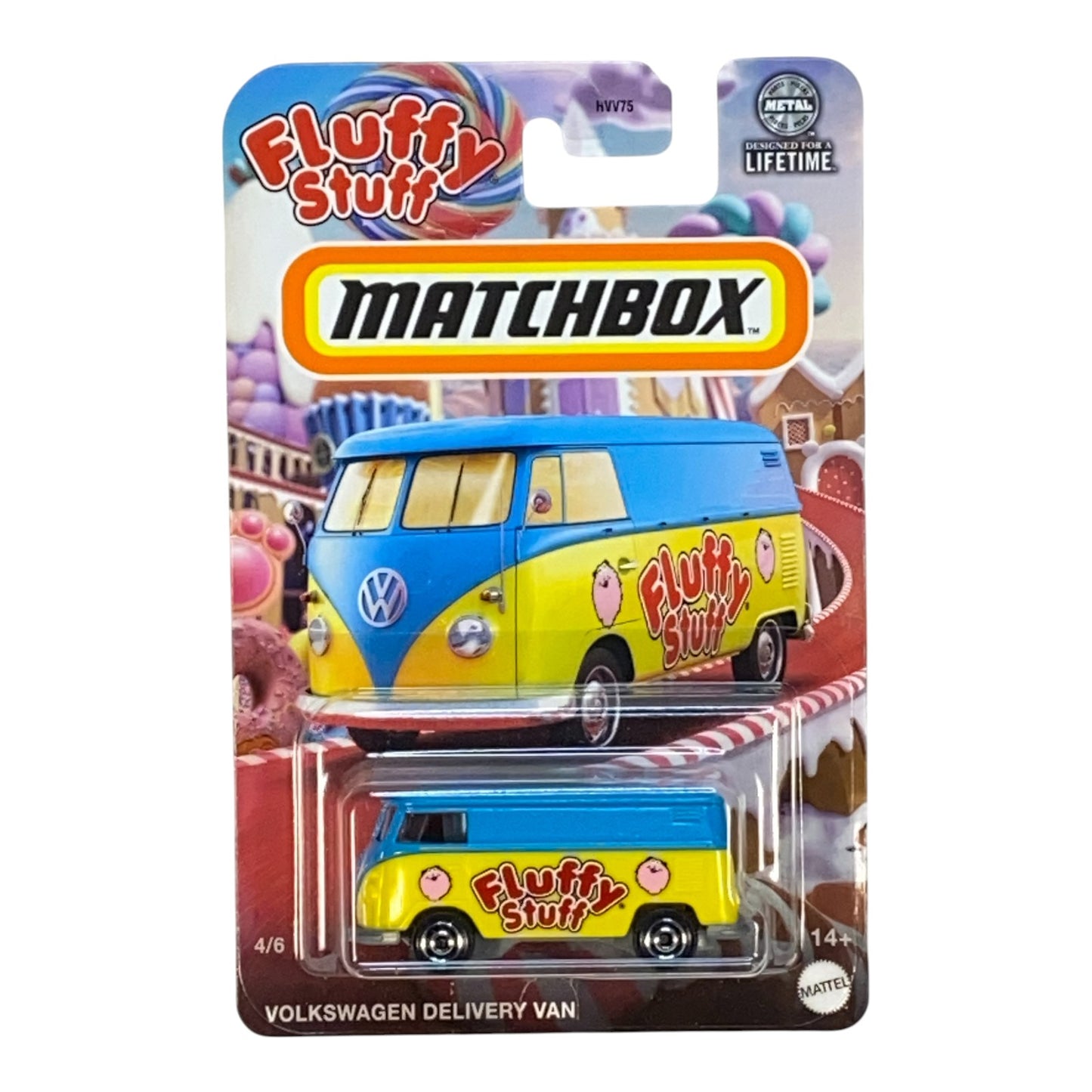 Matchbox Volkswagen Delivery Van - Fluffy Stuff - Candy Series 4/6