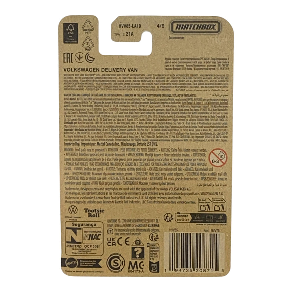 Matchbox Volkswagen Delivery Van - Fluffy Stuff - Candy Series 4/6 -