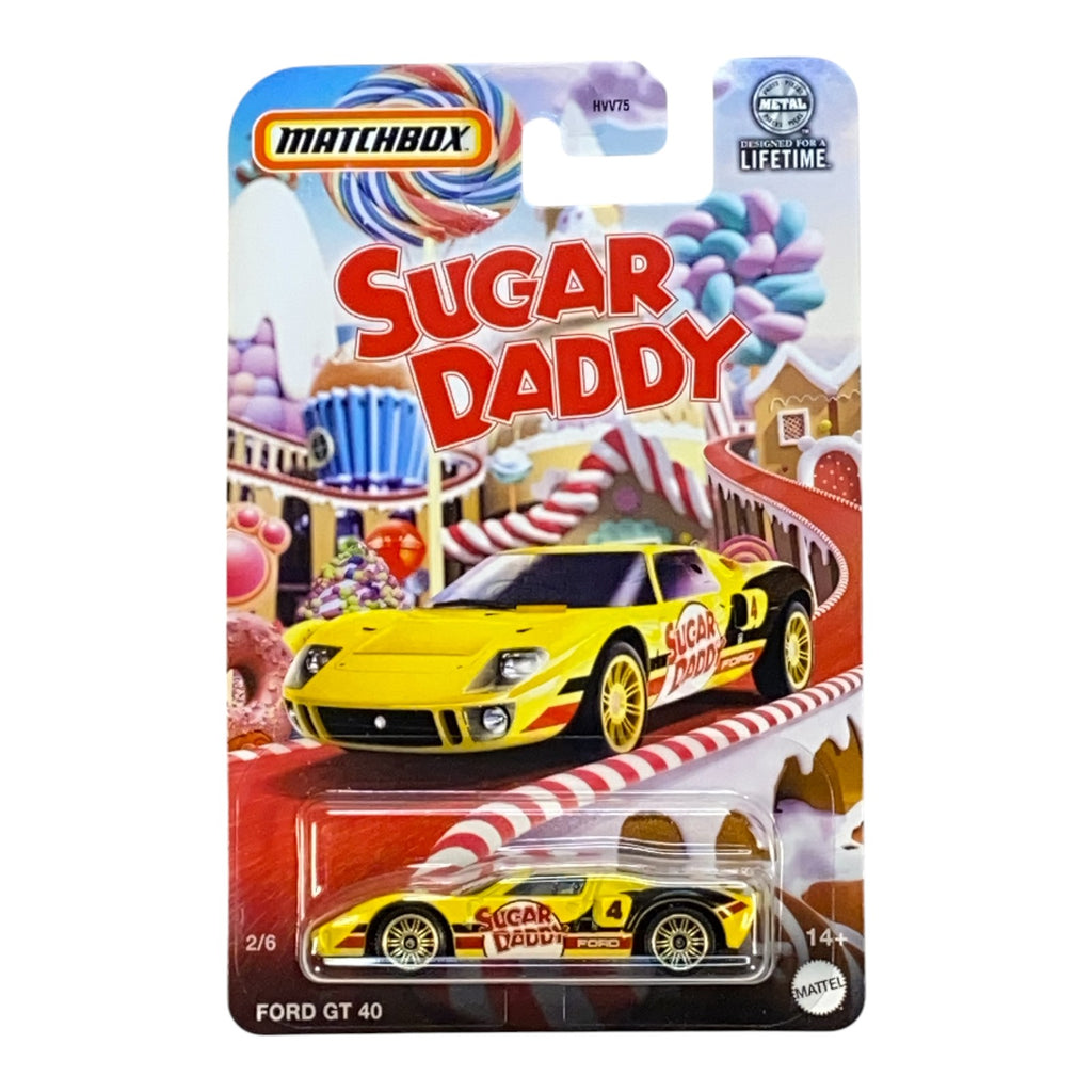 Matchbox Ford GT 40 - Sugar Daddy - Matchbox Candy Series 2/6 -
