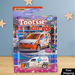 Matchbox Volkswagen Caddy Delivery - Tootsie Roll Pop - Matchbox Candy Series 1/6
