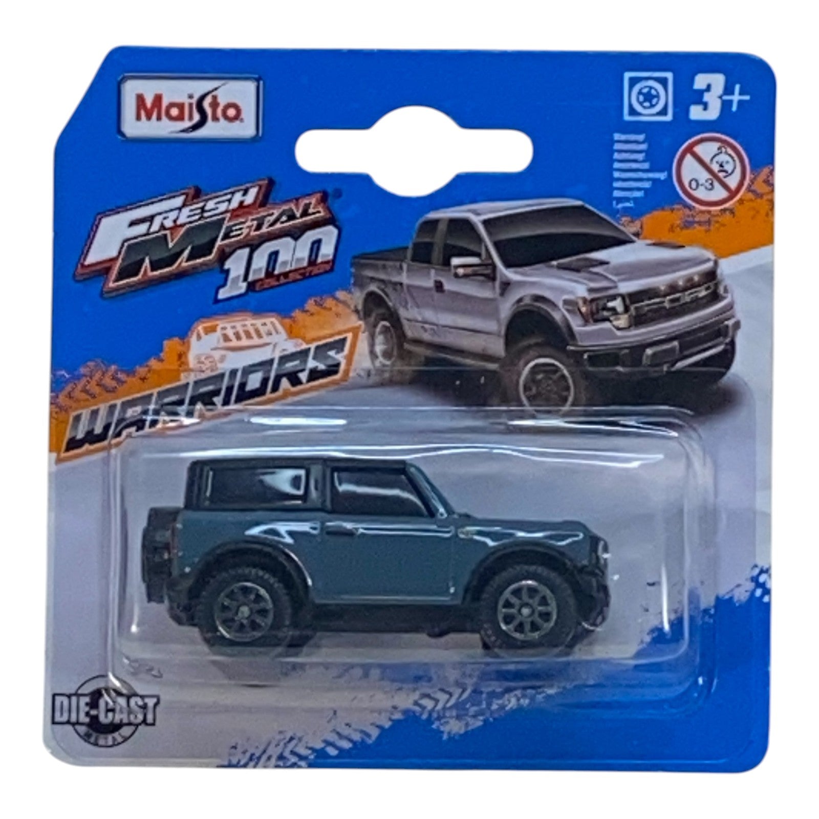 Maisto 2021 Ford Bronco - Fresh Metal 100 Series -
