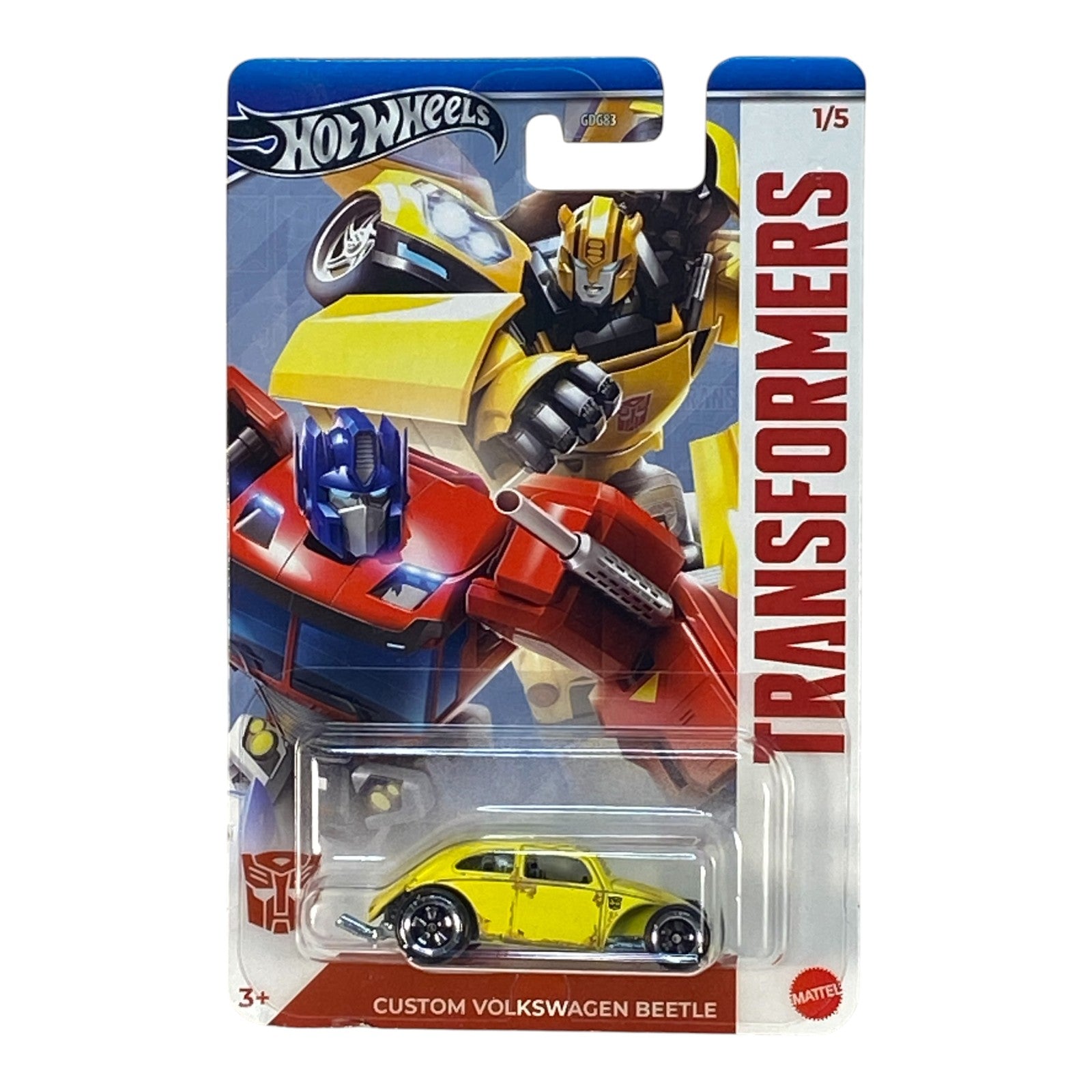 Hot Wheels Custom Volkswagen Beetle - Transformers Collection 1/5 Main image