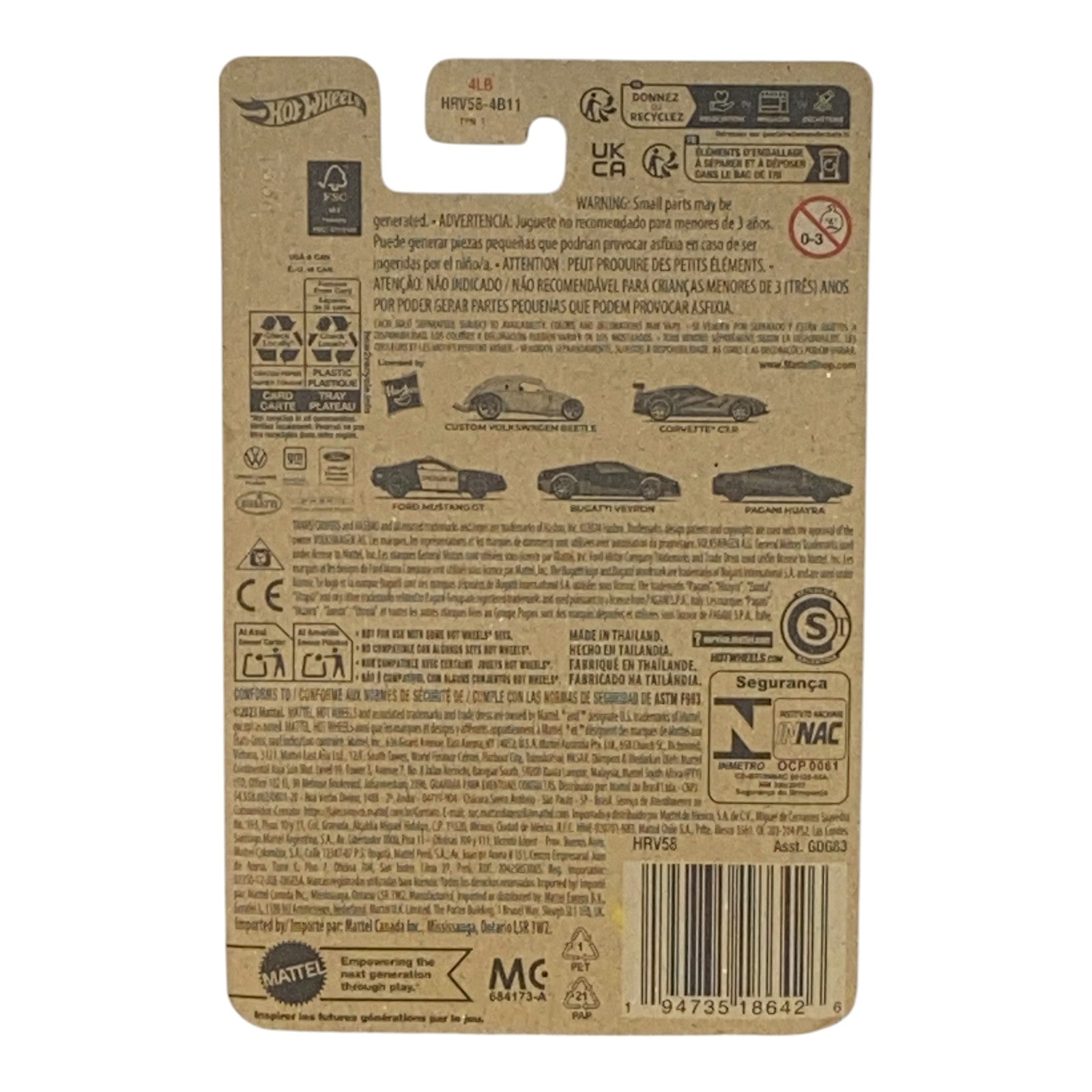 Hot Wheels Custom Volkswagen Beetle - Transformers Collection 1/5 -