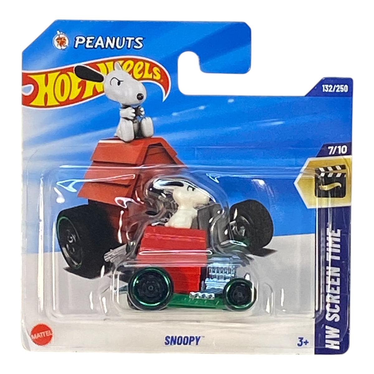 Hot Wheels Snoopy - HW Screen Time Series 7/10 Short Card - Collectors World Toys