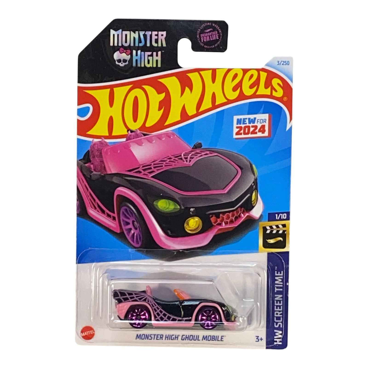 Hot Wheels Monster High Ghoul Mobile - Screen Time Series 1/10 (Ver 2)