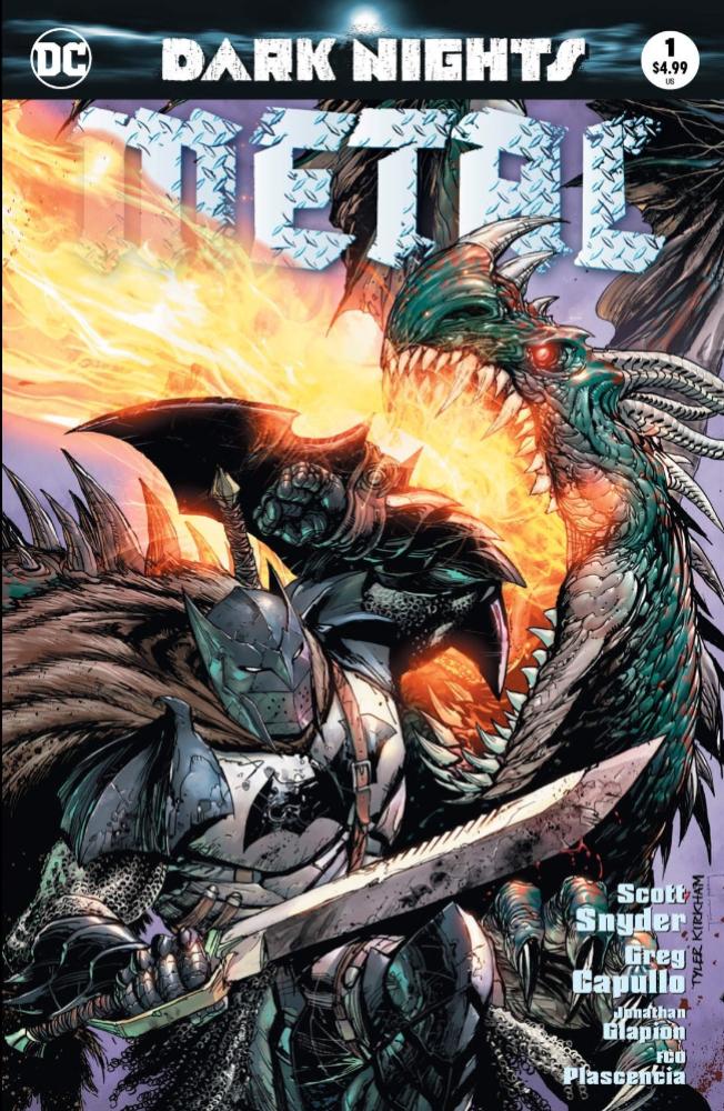 DARK NIGHTS METAL #1 (OF 6) UNKNOWN COMIC BOOKS EXCLUSIVE TYLER KIRKHAM CVR A 8/16/2017 - Collectors World Toys Main image