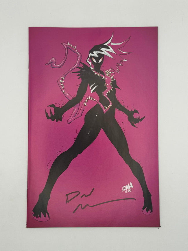 [SIGNED by David Nakayama] KING IN BLACK GWENOM VS CARNAGE #1 (OF 3) UNKNOWN COMICS DAVID NAKAYAMA EXCLUSIVE VIRGIN VAR (11/30/2022) - Collectors World Toys Hover Image