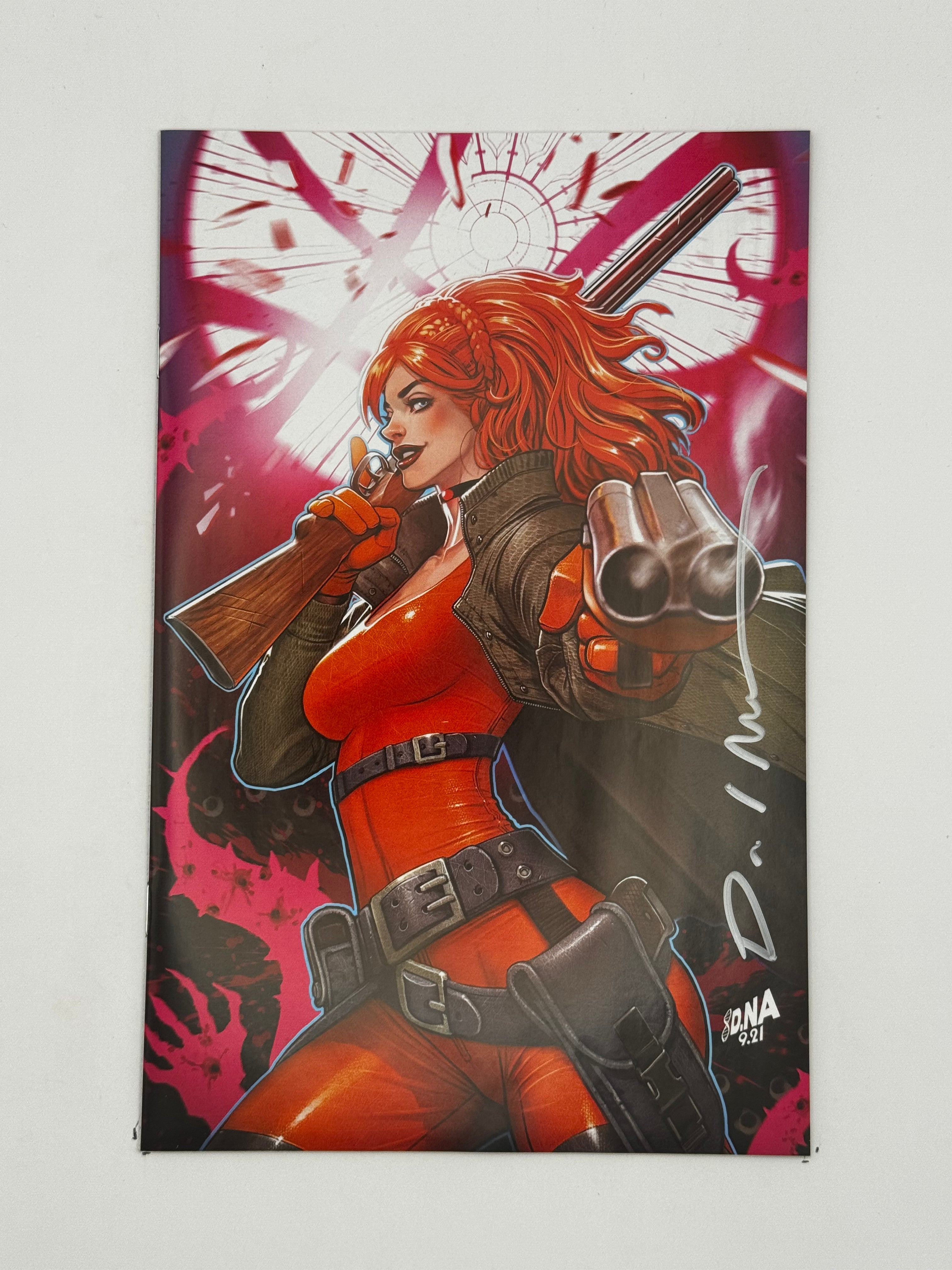 [SIGNED by David Nakayama] DEATH OF DOCTOR STRANGE: BLOODSTONE 1 DAVID NAKAYAMA EXCLUSIVE VIRGIN 2ND PTG VAR (10/30/2022) Main image