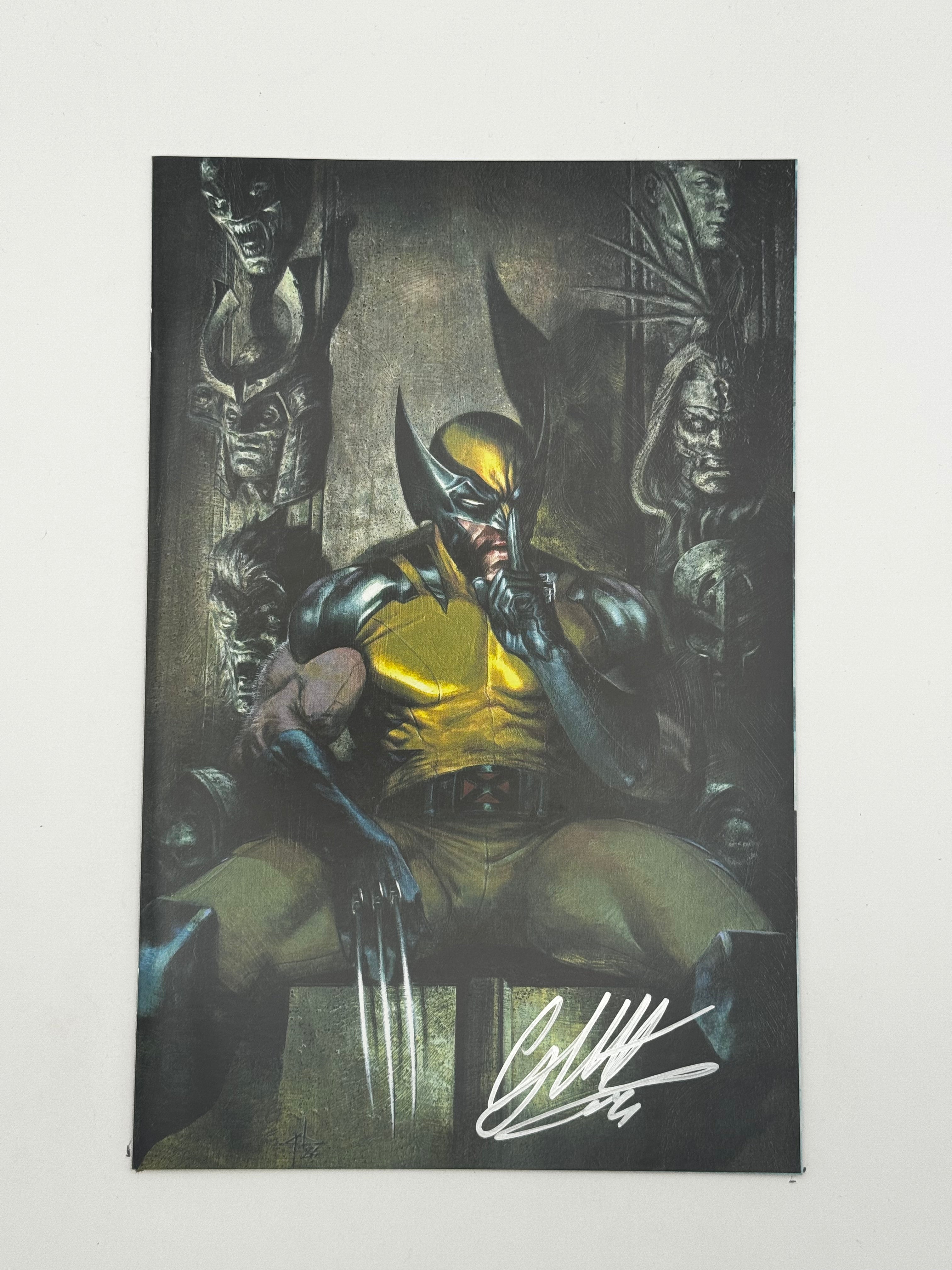 [Signed By Gabriele Dell'Otto] Wolverine #1 Virgin Unknown Comics Dell’Otto Exclusive Var [INST] - Collectors World Toys Main image