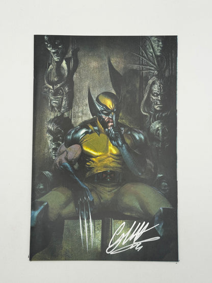 [Signed By Gabriele Dell'Otto] Wolverine #1 Virgin Unknown Comics Dell’Otto Exclusive Var [INST] - Collectors World Toys