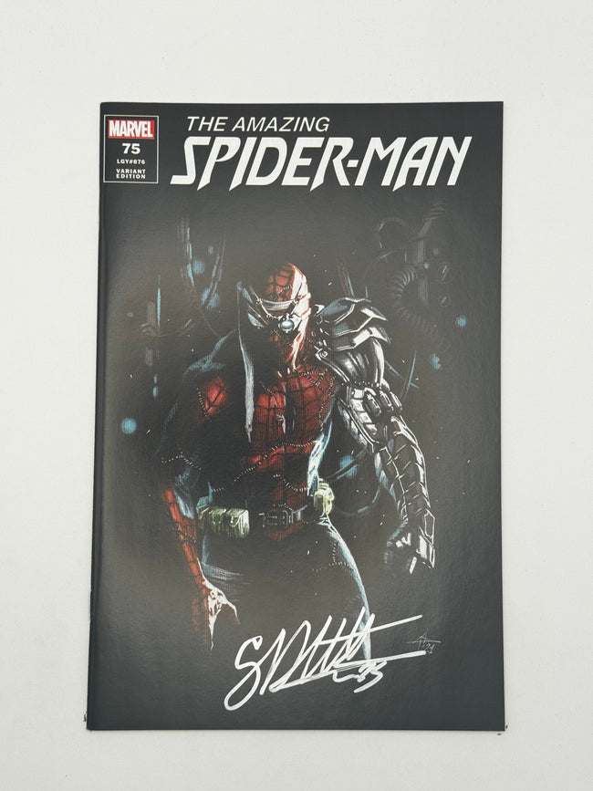 [Signed by Gabriele Dell'Otto] Amazing Spider-Man #75 Unknown Comics Gabriele Dell_Otto Exclusive Var [INST] - Collectors World Toys Hover Image