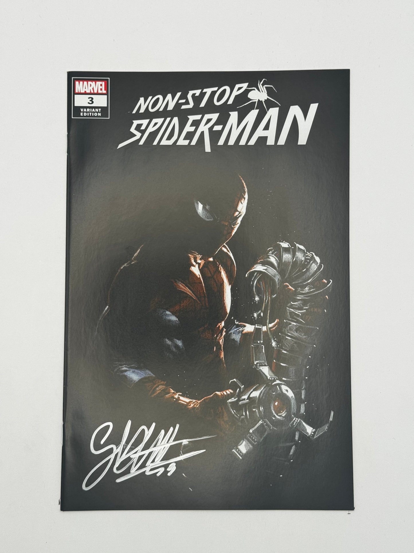 [Signed by Gabriele Dell'Otto] Non-Stop Spider-Man #3 Unknown Comics Gabriele Dell_Otto Exclusive Var [INST] - Collectors World Toys