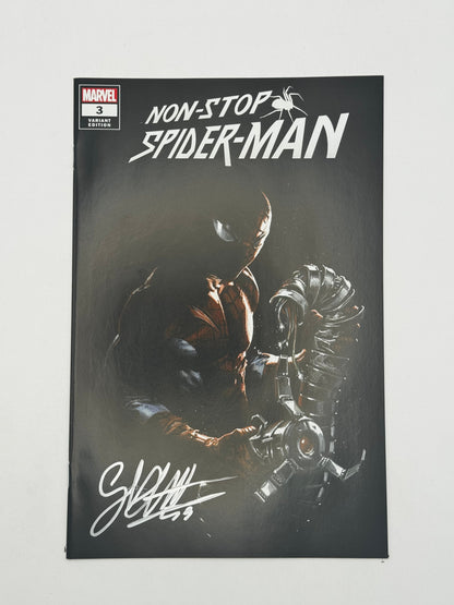 [Signed by Gabriele Dell'Otto] Non-Stop Spider-Man #3 Unknown Comics Gabriele Dell_Otto Exclusive Var [INST] - Collectors World Toys