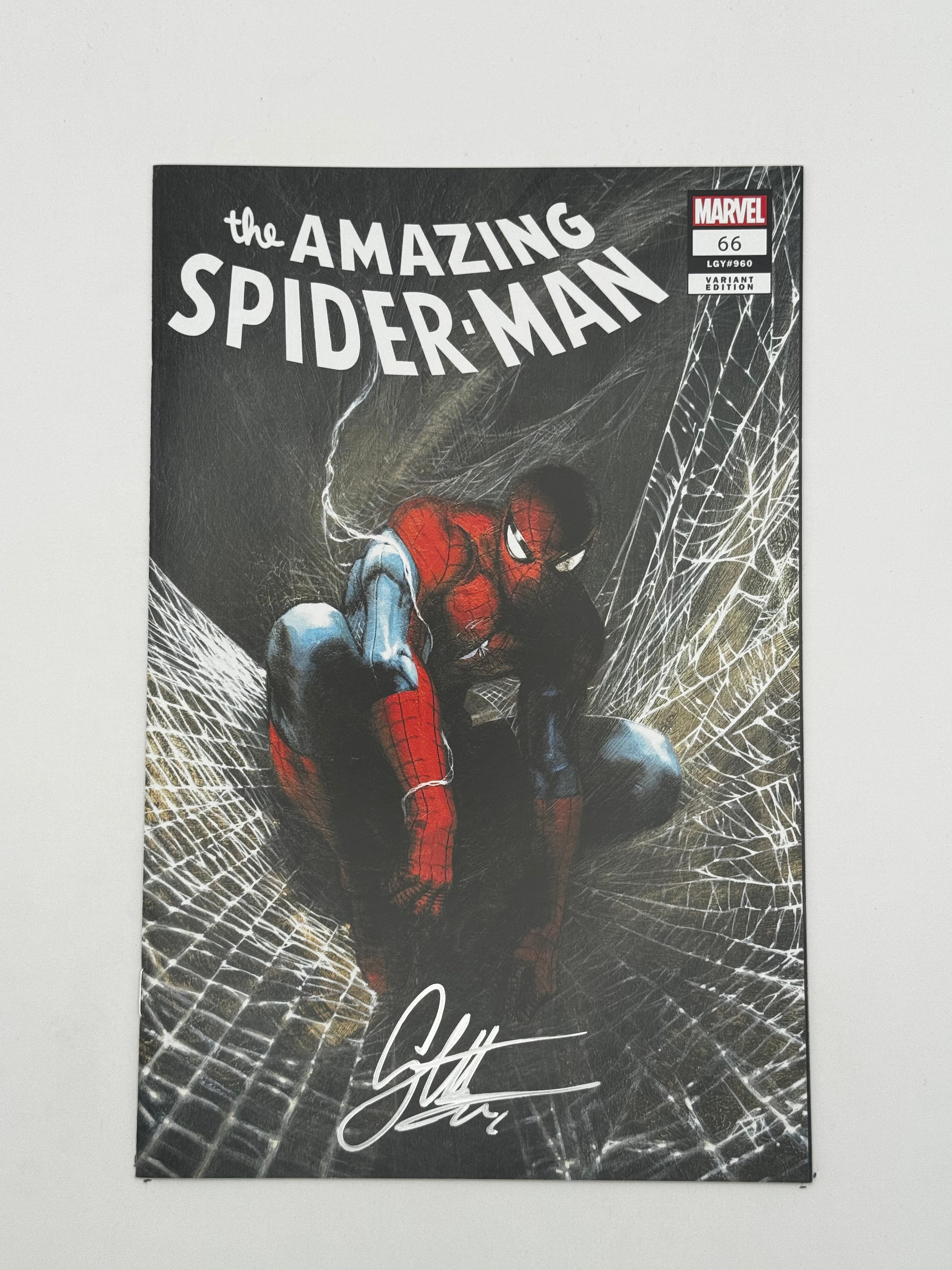 [Signed by Gabriele Dell'Otto] Amazing Spider-Man #66 Unknown Comics Gabriele Dell’Otto Exclusive Var [INST] - Collectors World Toys Main image