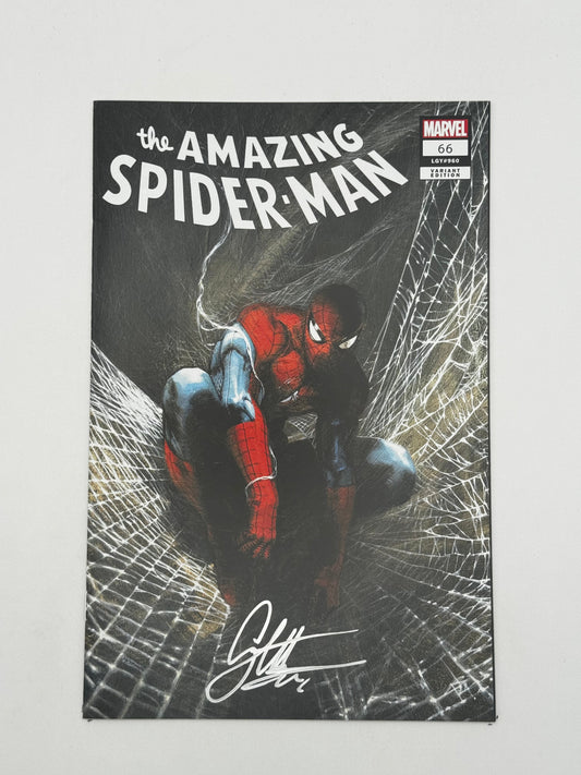 [Signed by Gabriele Dell'Otto] Amazing Spider-Man #66 Unknown Comics Gabriele Dell’Otto Exclusive Var [INST] - Collectors World Toys