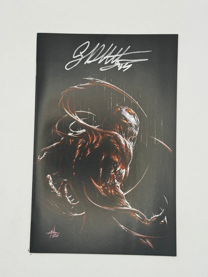 [Signed by Gabriele Dell'Otto] Venom #31 Unknown Comics Gabriele Dell_Otto Exclusive Carnage Var Kib [INST] - Collectors World Toys