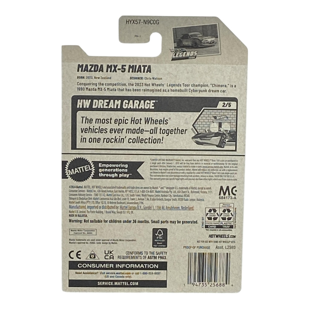 Hot Wheels Mazda MX-5 Miata - Dream Garage Series 2/5 -