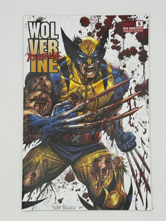 [Signed by Hickman] Wolverine: Revenge - Red Band #5 Unknown Comics Kirkham Convention Exclusive Var Explicit Content [INST] - Collectors World Toys