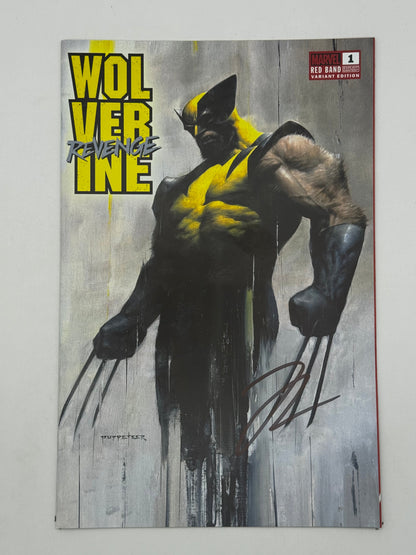 [Signed by Hickman] Wolverine: Revenge - Red Band #1 Unknown Comics Lee Exclusive Var Explicit Content [INST] - Collectors World Toys